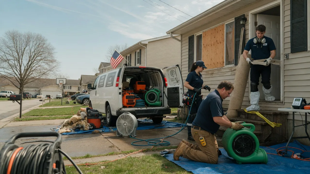 Water Damage Restoration in Hickman, TN near me